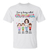 Love Being A Grandma Caricature Gift Personalized Shirt