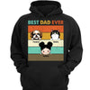 Best Dad Ever Kids Dogs Cats Father‘s Day Gift Personalized Hoodie Sweatshirt