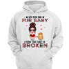 Cat Mom Fur Baby Bond Can‘t Be Broken Personalized Hoodie Sweatshirt