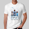 Dad Grandpa And Kids On Text Personalized Shirt