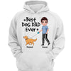 The Walking Dad Doll & Walking Dog Personalized Hoodie Sweatshirt