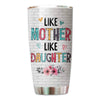 Posing Doll Mom And Daughter Brick Background Personalized Tumbler