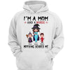 Nurse Mom Nothing Scares Me Halloween Personalized Shirt