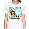 Dog Mom Pretty Woman Summer Pattern Personalized Shirt