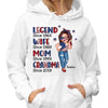 Legend Wife Mom Grandma 4th Of July Independence Day Personalized Shirt