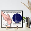 The Night You Became My Mommy Daddy Custom Star Map Personalized 2-Layer Wooden Plaque