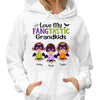 Love My Fangtastic Grandkids Halloween Personalized Shirt