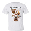 Life Is Better With Cats Fluffy Cat Tree Personalized Shirt