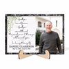 Goodbyes Are Not Forever Personalized Memorial 2-Layer Wooden Plaque