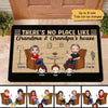 Grandparents And Kids Personalized Doormat