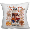 Couple Together Since Fall Season Personalized Pillow (Insert Included)