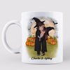 Doll Couple Kissing When We‘re Together Every Night Is Halloween Personalized Mug