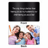 We Love You Custom Family Photo Personalized Wallet Keepsake Personalized Metal Wallet Card