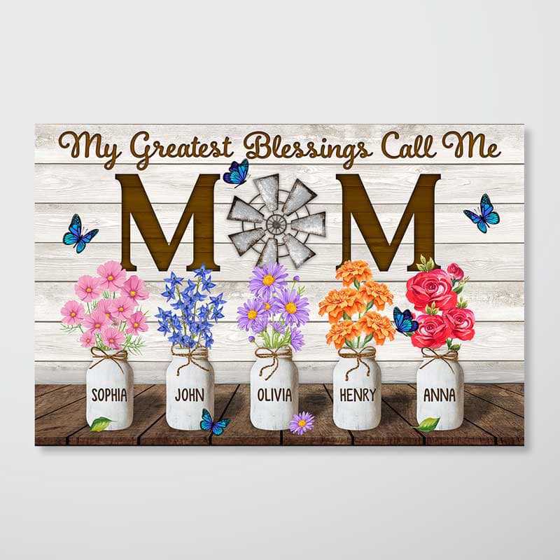 Family – Parents Doll Mom And Dghters Sitting On Words Personalized Custom Shape Acrylic