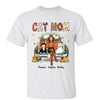 Fall Season Cat Mom On Truck Personalized Shirt