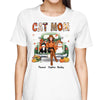 Fall Season Cat Mom On Truck Personalized Shirt