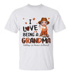 Fall Season Love Being Called Mom Grandma Personalized Shirt