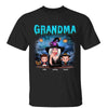 Halloween Night Grandma Witch And Kids Personalized Shirt