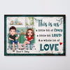 Couple Family Whole Lot Of Love Gift Personalized Poster