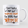 Took DNA Test I‘m That Witch Halloween Personalized Mug