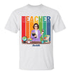 Pretty Teacher Colorful Melting Personalized Shirt