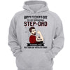 Amazing Step Dad Bonus Dad Father‘s Day Gift Personalized Hoodie Sweatshirt