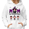 Mom Witch And Kids Halloween Personalized Shirt