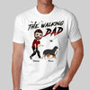 The Walking Dad Dog & Man Zombie Halloween Personalized Shirt