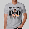 The Walking Dad Real Man & Dog Personalized Shirt