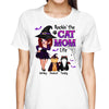 Pretty Woman Halloween Rockin‘ The Cat Mom Life Shirt