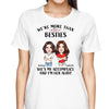 More Than Besties Cartoon Caricature Best Friend Personalized Shirt