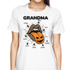 Grandma Leopard Halloween Lips Personalized Shirt