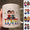 LBGT Couple On Text Personalized Mug