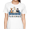 Dogs Sitting On Couch Furiends Personalized Shirt