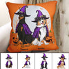 Halloween Cute Sitting Dogs Personalized Pillow (Insert Included)