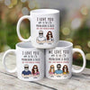 Love You To The Bank & Back Funny Gift For Dad Personalized Mug