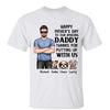 Real Man Standing Dogs Thanks For Putting Up With Us Personalized Shirt