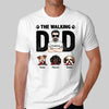 The Walking Dad Dog Dad Peeking Personalized Shirt