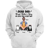 Real Man Sitting Dear Cat Dad Forget Father‘s Day Love You Every Day Personalized Shirt