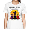 Halloween Grandma Witch More Magical Back View Personalized Shirt