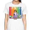 Pretty Teacher Colorful Melting Personalized Shirt