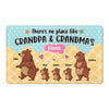 No Place Like Grandparents House Bears Personalized Doormat