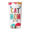 Cat Mom Cool Doll Personalized Tumbler