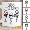 Dad‘s Little Squirts Cute Kids Father’s Day Gift Personalized Mug