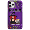 Halloween Witch Dog Mom Personalized Phone Case