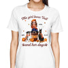 This Girl Loves Fall And Dogs Personalized Shirt