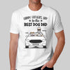 Best Dog Dad On Car Personalized Shirt