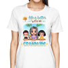 Life Is Better With Grandkids Doll Grandma At Beach Personalized Shirt