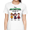 Momster Dadcula Halloween Doll Kids Personalized Shirt (Sold Individually)