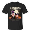 Grandma Mom And Kids Halloween Night Personalized Shirt